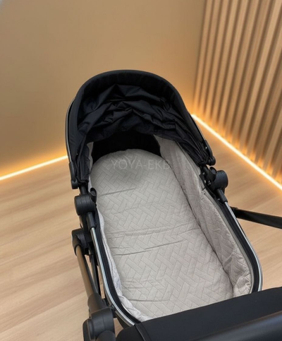 Детская коляска 3 в 1 Luxmom 560 Черный