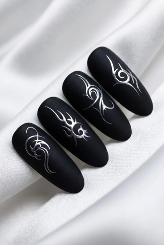 Слайдер-дизайн MilliArt Nails Металл MTL-290