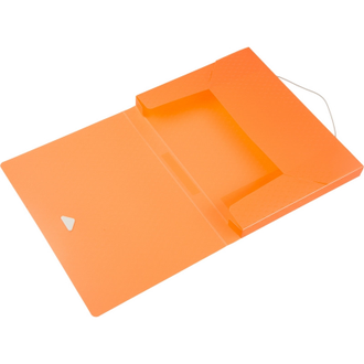Папка на резинках (бокс) Esselte Colour Ice, 25 мм, абрикосовый