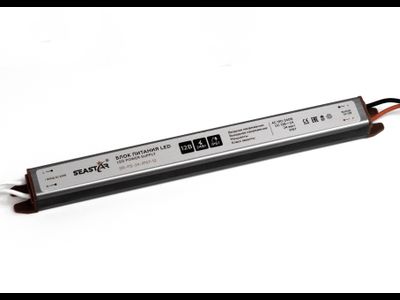 Герметичный блок питания 24W 12V IP67 Long (12V/2A/24W) (SEASTAR/IP67 металл/2 года)