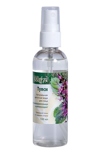 Натуральная цветочная вода Тулси Aasha Herbals, 100 мл