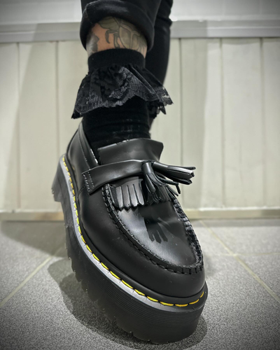 Dr Martens Adrian Tassel Black