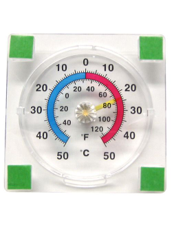 Термометр (-50 / +50) фасадный пластик FM /1/5/
