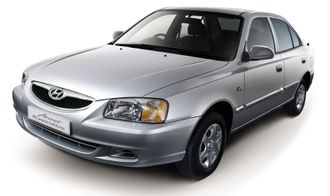 Автомобильные чехлы для Hyundai Accent с 1999-2011 г.в.