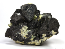 Магнетит, сросток кристаллов