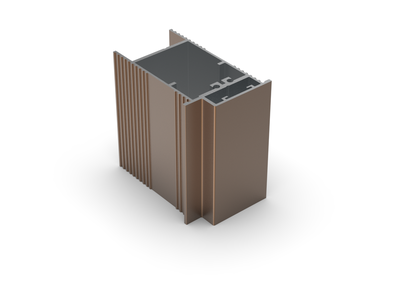 APD50 анод. бронза алюм. профиль дверного полотна