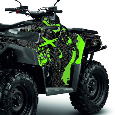 Наклейки на квадроцикл Aodes Pathcross 1000 mud pro - #10188