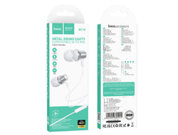 Проводные наушники Hoco M110 металлик