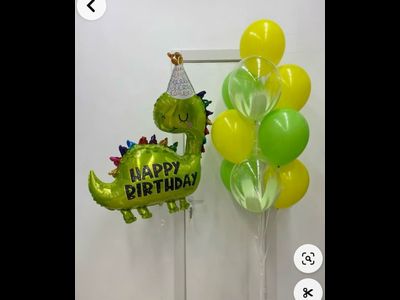 10 шаров на грузе + фигура