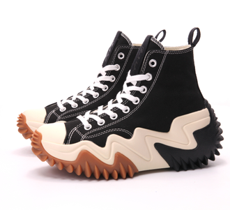 Кеды Converse Run Star Motion CX на платформе черно-белые