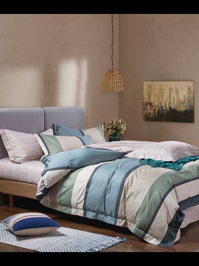 Постельное белье CRISTELLE AMANTE комплект сатин евро 200x220x1 230x250x1 50x70x2 70x70x2 AM04-149