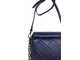 (АРТИКУЛ: 9908/2) СУМКА ЖЕНСКАЯ, НЕБОЛЬШАЯ, НАТУРАЛЬНАЯ КОЖА, ТЕМНО-СИНЯЯ, С ДВУМЯ ПЛЕЧЕВЫМИ РЕМНЯМИ