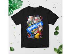 Футболка чёрная выпускной №72