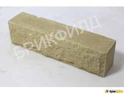 Имитация природного камня. Евростандарт "Дикий камень". Светло-желтый. Кирпичный завод Брик Филд
