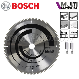 Пильный диск Bosch  MultiMaterial   305 х 2,7 х 30 мм (120 зуб.)