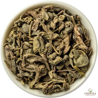 Зеленый крупнолистовой чай Порох - Ганпаудер 200г