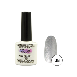 Гель-лак FOR YOU Cat's eye OPAL № 08
