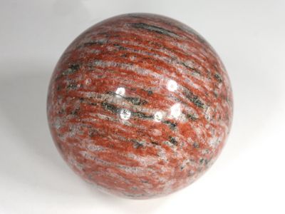 Шар Гнейс полосчатый, Россия, Карелия (54 мм, 247 г) №29719