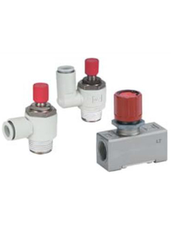 Пневмодроссель со сбросом остаточного давления AS-E