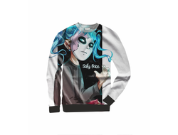 Свитшот "Sally Face" 3D, с полной запечаткой №5
