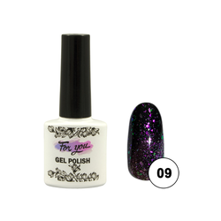 Гель-лак FOR YOU Cat's eye YUKI № 09