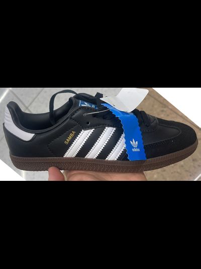Adidas Samba Black White Leather