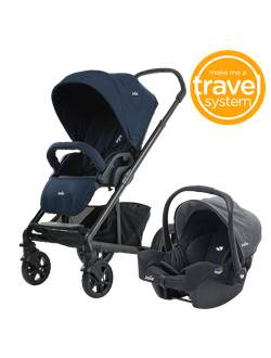 Прогулочная коляска Joie Chrome DLX 2 в 1 Travel System