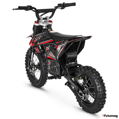 Электромотоцикл GreenCamel Питбайк DB450, 48V 1200W R12/R10 красный