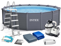 Продажа каркасных бассейнов Intex 26384 в Иркутске по низким ценам