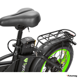 Электровелосипед SYCCYBA F10  зеленый