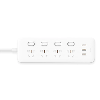 Удлинитель Xiaomi Power Strip (4 розетки, 3 USB)