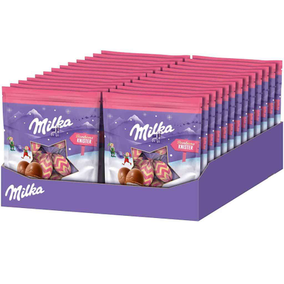 Новогодние шарики Milka Bonbons Knister - с Взрывной Карамелью