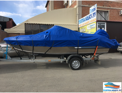 Тент на лодку VICTORY 500 Open (2019 г. стекло Лодка44)