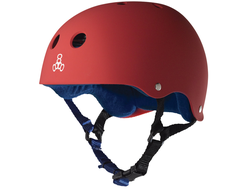Купить защитный шлем Triple Eight SWEATSAVER (United Red Rubber) в Иркутске
