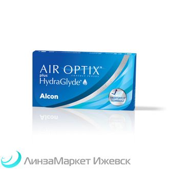 Месячные контактные линзы Air Optix Aqua (6 линз) в ЛинзаМаркет Ижевск