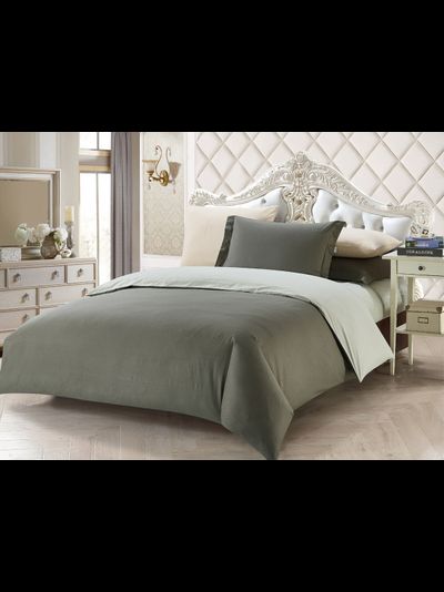 Постельное белье TANGO комплект сатин однотонный евро 200x220x1 240x260x1 50x70x2 1014-LS05