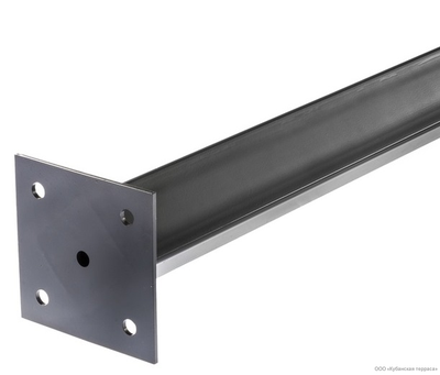 Опора для столба металлическая 50/50