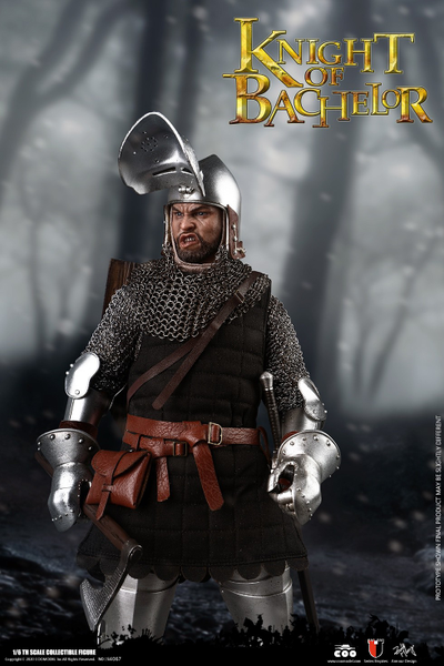 Английский рыцарь-бакалавр Столетней  войны (KNIGHT OF BACHELOR) - Коллекционная ФИГУРКА 1/6 scale SERIES OF EMPIRES (DIE-CAST ALLOY) (SE067) - COOMODEL