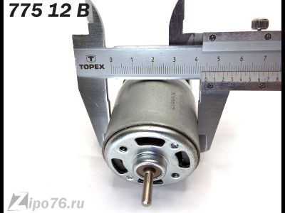 Двигатель для шуруповерта 12 вольт большой вал 4 мм