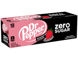 Dr. Pepper Клубника со сливками Зеро 355ml США (12)