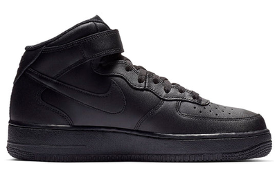 кроссовки Nike Air Force 1 Mid 07 Triple Black купить в СПб