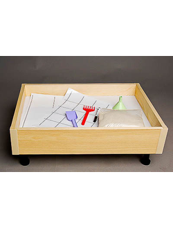 Игровой набор для экспериментов с песком "Песочница" (бук)