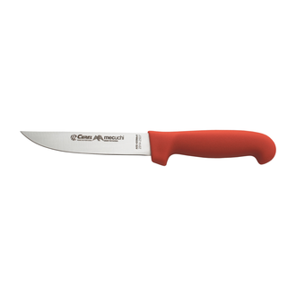 Нож (2314-2507) разделочный 140 мм, жёсткий (красный)