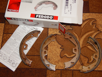 Колодки ferodo передние