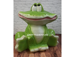 Лягушка 30*27см полистоун Россия 1215-012245