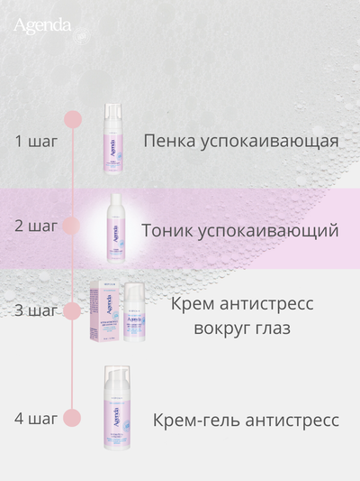 Тоник успокаивающий Agenda, 200 мл