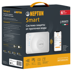 Защита от протечек воды Нептун: Neptun Bugatti ProW+ Wi-Fi. Контроль протечек и расхода воды