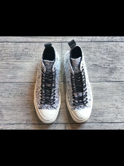 Кеды Converse Chuck 70 Sherpa зимние серые высокие