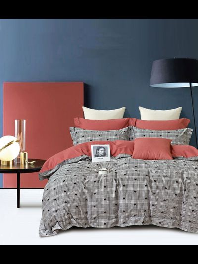 Постельное белье CRISTELLE AMANTE комплект сатин полутороспальное 150x200x1 180x230x1 50x70x1 70x70x1 AM01-135