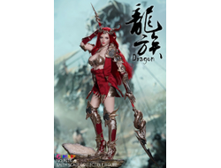 ПРЕДЗАКАЗ - Эльфийка-воин в красном- КОЛЛЕКЦИОННАЯ ФИГУРКА 1/6 Dragon Elves golden (P016A) - PLAY TOY ?ЦЕНА: 26700 РУБ?